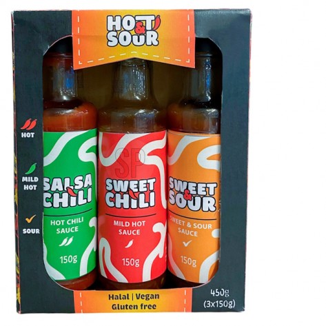 HOT AND SOUR TRIO SAUCE 3/1 KOOP