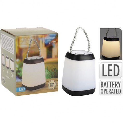 LAMPA CAMPING LED CRNA KOOP