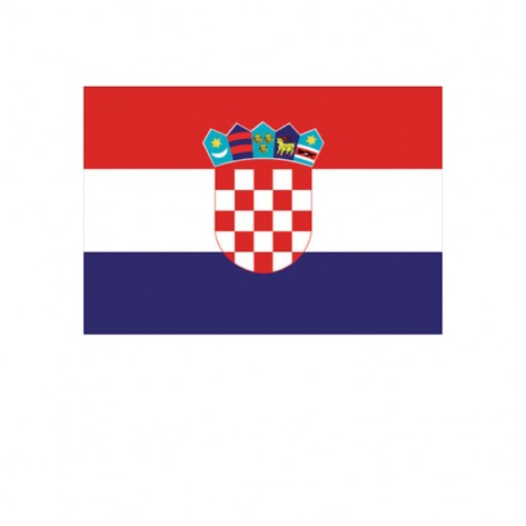 ZASTAVA ZA BROD HRVATSKA 30X45CM WAS