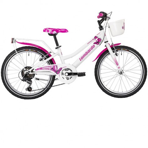 BICIKLA CREMONA 20/6 WHITE/FUCSIA BIM