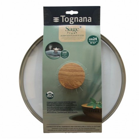 POKLOPAC STONE STAKLENI 24CM TOG