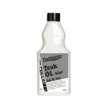 YACHTICON TEAK OIL CLEAR 500ML