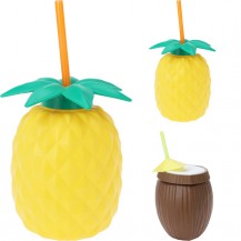 ČAŠA ANANAS/KOKOS SA SLAMKOM SORT KOOP