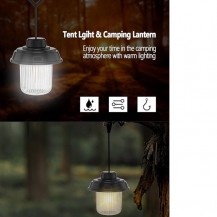 LAMPA CAMPING LED SORT KOOP