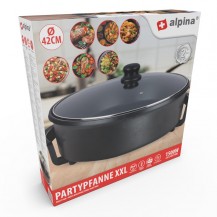 PEKAČ EL. ALPINA XXL 230V 1500W D42CM EDC