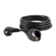 PRODUŽNI KABEL-ŠUKO H05VV-F 3G1,5L=4M CRNI COM