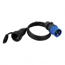 ADAPTER CEE 3P 230V 1.5M PLAVI COM