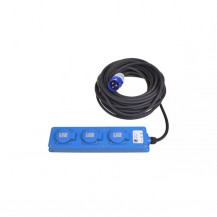 PRODUŽNI KABEL 3 UTIČNICE PAT CEE 10M BER