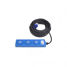 PRODUŽNI KABEL 3 UTIČNICE PAT CEE 20M BER
