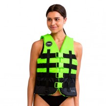 JOBE 4 BUCKLE VEST LIME 244823021-XL FRI