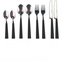 BERGER SET PRIBORA ZA JELO SOLONA 16KOM CRNI