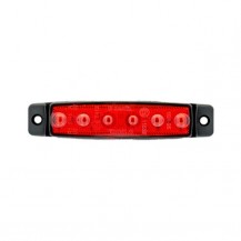 BOČNO SVJETLO LED GABARITNO 12V CRVENO REI