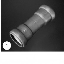 SPOJNA ČAHURA ZA KANALIZACIJSKU CIJEV 28MM REI