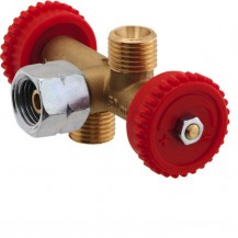 GOK DVOSTRUKI VENTIL - 2 IZLAZA 1/4 REI