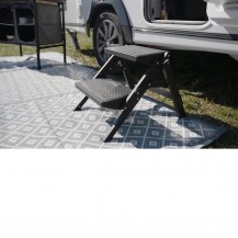 BERGER SKLOPIVA STEPENICA DUPLA CRNA