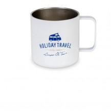 ŠALICA HOLIDAY TRAVEL 350ML ČELIK BIJELA REI