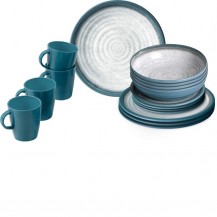 SET POSUĐA BRUNNER TUSCANY 16KOM PLAVO MOV