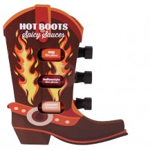 HOT BOOTS SPICY SAUCE 3X45ML KOOP