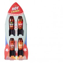 HOT LAUNCH SAUCE 4X45ML KOOP