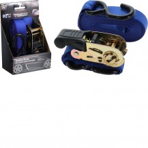 TRAKA ZA VEZIVANJE 5M SA ZATEZAČEM PLAVA KOOP