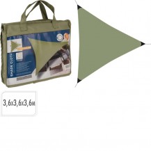 ZAŠTITA OD SUNCA TRIANGLE 3,6X3,6X3,6M ZEL. KOOP