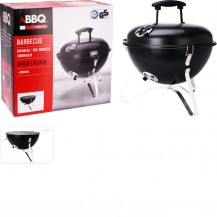 ROŠTILJ OKRUGLI 37CM S POKLOPCEM CRNI KOOP