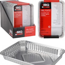 POSUDA ALU GRILL 32X23X4CM 4KOM KOOP