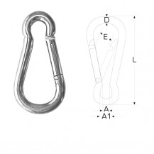 KARABINER ZN 6X60 WAS