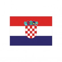 ZASTAVA ZA BROD HRVATSKA 20X30CM WAS