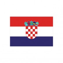 ZASTAVA ZA BROD HRVATSKA 20X30CM WAS