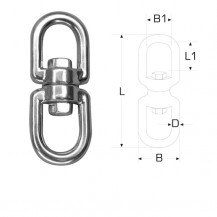 OKRETALJKA A4 2XOKO 5X60MM WAS
