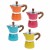 MOKA 3 ŠALICE FORGED COLOR TOG