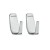VJEŠALICE INOX 2X3,5CM SET2/1 MAC