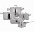 SET LONACA INOX 9KOM TOG