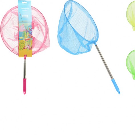 TELESCOPIC FISHING NET DIA 30CM SORT