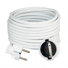 CABLE SCHUKO H05W-F 3G1.5 L=8M WH
