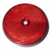REFLETOR DIA 72MM RED 2PCS