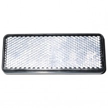 REFLECTOR CLEAR 95X38MM 2PCS