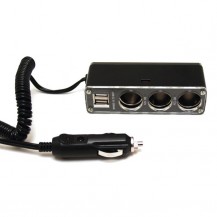 DISTRIBUTION SOCKET 12V 2USB 3X5V/500mA 